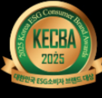 대한민국 ESG 소비자 브랜드 수상 로고